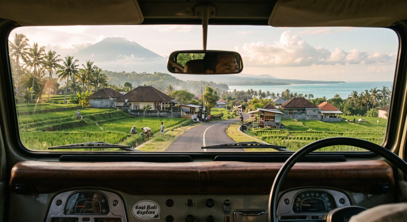 East Bali countryside route